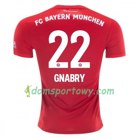 Koszulka Bayern Monachium Serge Gnabry 22 Domowe Koszulki Piłkarskie 2019-2020 Krótki Rękaw